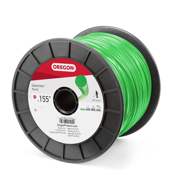 Oregon Gatorline Round Trimmer Line, .155" by 533', 5Lb Spool 21-555 - main